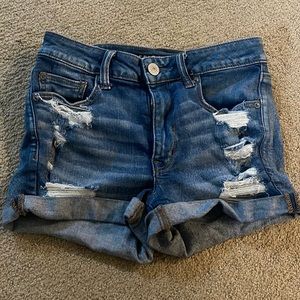 american eagle jean shorts